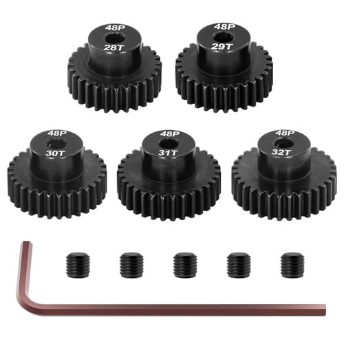 OGRC 48P 28T 29T 30T 31T 32T Pinion Gear for 1/10 RC Monster Truck Buggy - size: 28T 29T 30T 31T 32T