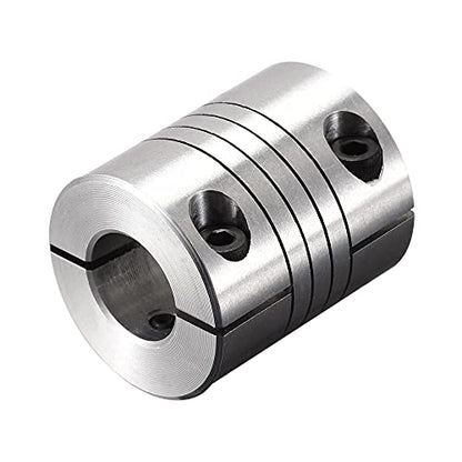 uxcell Motor Shaft 7mm to 12mm Helical Beam Coupler Coupling 25mm Dia 30mm Length - size: 7mm to 12mm