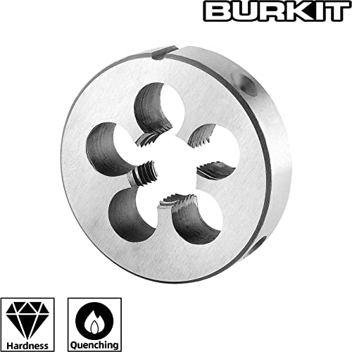 Burkit 5/8"-11 UNC Round Threading Die Right Hand - size: 5/8-11 UNC
