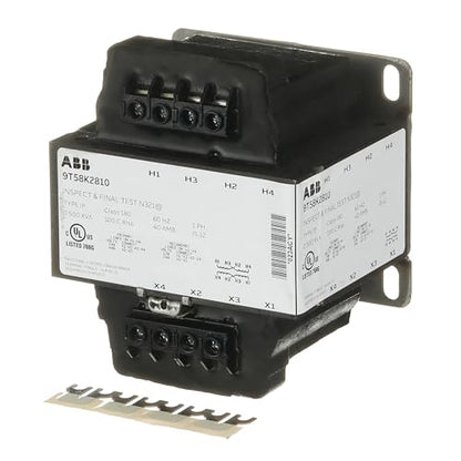 ABB 9T58K2810 • Industrial Control Transformer • 1-Phase Isolation • 0.5kVA