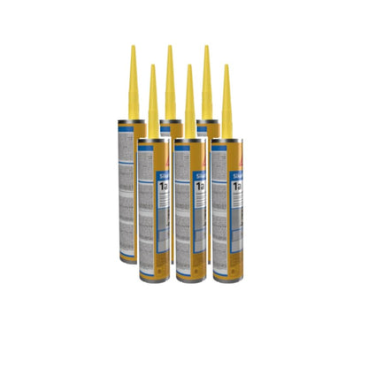 1A Polyurethane Elastomeric Sealant/Adhesive - 10.1 oz. Cartridge - Colonial White - 12 Pack