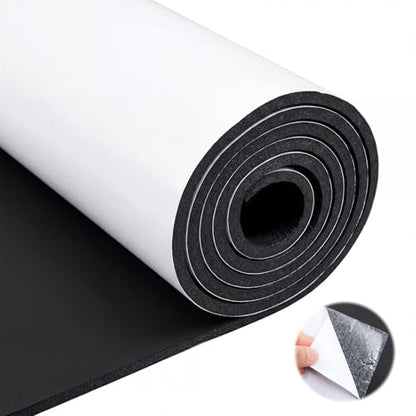 20" x 60" Neoprene Sponge Foam Sheet with Adhesive - size: 20 x 60 Inch