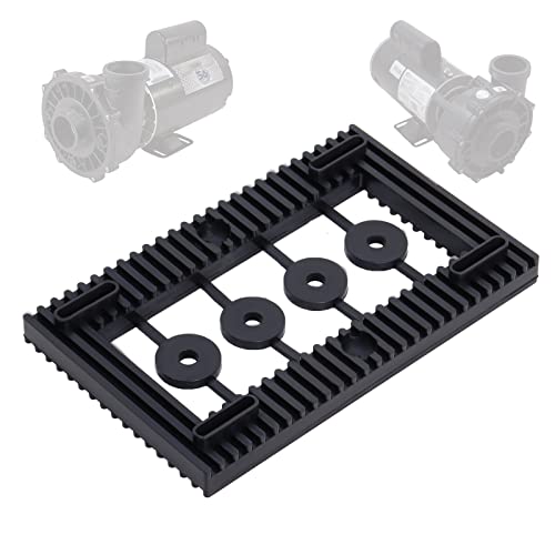 Pool Pump Pad Anti-Vibration Hot Tub Pump Motor Mount Base Pad for Quiet