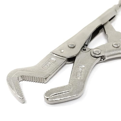 CTA Tools 9390 Small Parrot Pliers, K Tool for Sway Bar Link Removal, Adjustable Grip with 3-Side Fastener Hold, Heavy-Duty Chrome-Molybdenum Steel Construction, 7 inch