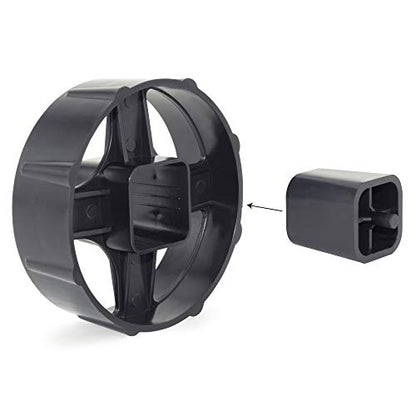Rapesco RPTD500B 500 Heavy Duty Tape Dispenser, Tape Rolls up to 25 mm x 66 m - Black