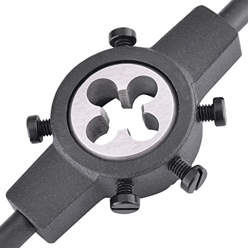 Burkit 1/4"-28 UNF Round Threading Die Right Hand - size: 1/4-28 UNF