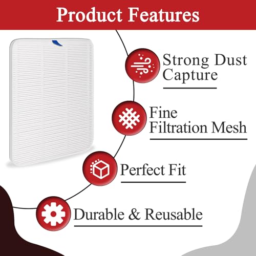 6 Pcs Nail Dust Collector Filter Compatible with CHRISTINE SHELLY 503