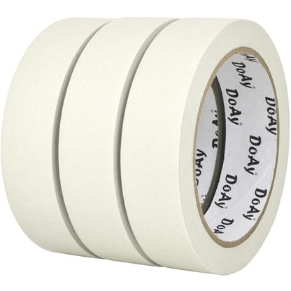 3 Pack White Painters Tape - Masking Tape 1 Inch Wide - Multi-Surface, Smart Adhesion, Indoor & Outdoor - 270FT Total - Paint Tape for Artist, DIY, Labeling, Art, Car, General Purpose (#3910) - color: White - 270FT