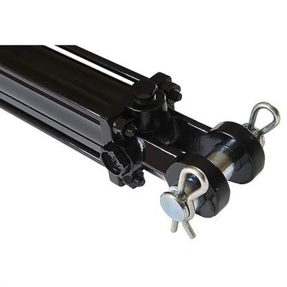 Double Acting Hydraulic Cylinder - AG Tie-Rod Hydraulic Cylinder 2500 PSI Agriculture Standard 2.5" bore 18" Stroke (2.5x18) - size: 18" Stroke, style: 2.5" Bore