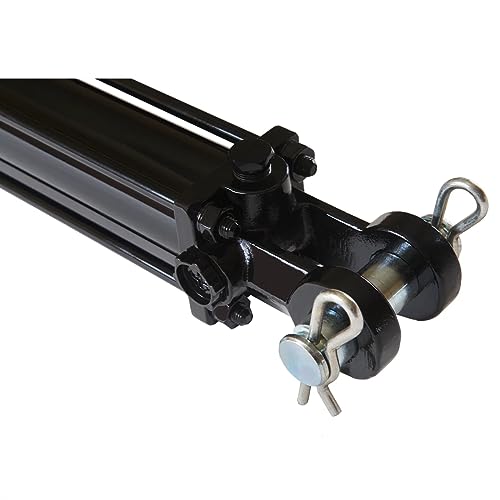 Double Acting Hydraulic Cylinder - AG Tie-Rod Hydraulic Cylinder 2500 PSI Agriculture Standard 2.5" bore 18" Stroke (2.5x18) - size: 18" Stroke, style: 2.5" Bore