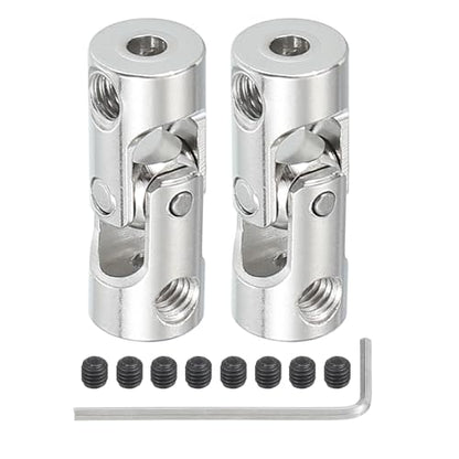 PATIKIL Rotatable Universal Steering Shaft 2mm to 3mm Inner Dia, 2 Pcs - size: 2mm to 3mm