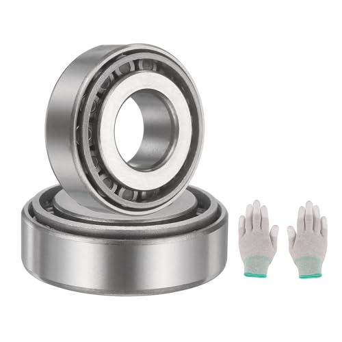 uxcell 30203 Tapered Roller Bearing Cone and Cup, 17x40x13.25mm, 2 Set - size: 30203