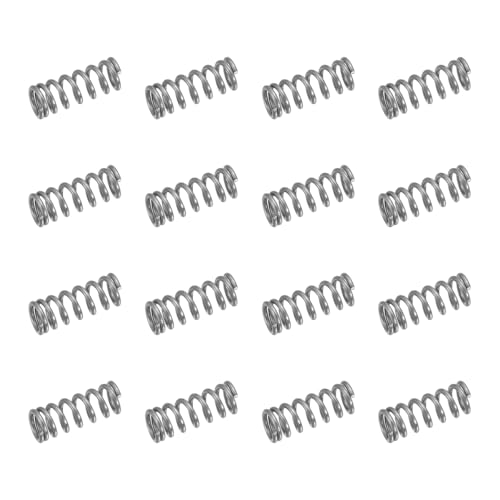 uxcell 50Pcs 304 Stainless Steel Compression Springs,0.5mmWD, 4mm ODx10mm L - size: 4mmx10mm