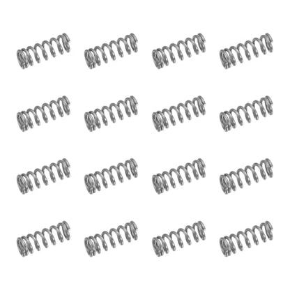 uxcell 50Pcs 304 Stainless Steel Compression Springs,0.5mmWD, 4mm ODx10mm L - size: 4mmx10mm