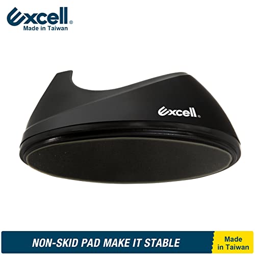 Excell EX-11825BK Dualcore Desktop Tape Dispenser 1" + 3" Core