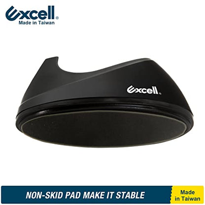 Excell EX-11825BK Dualcore Desktop Tape Dispenser 1" + 3" Core