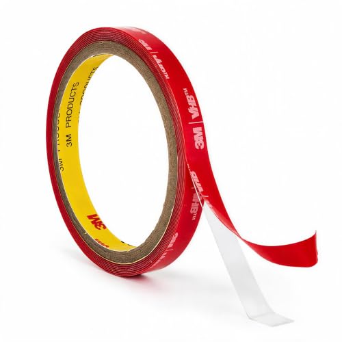 3M Double Sided Tape Heavy Duty 0.39’’×10Ft Made with 3M vhb 4905 Clear - size: 0.39''×10Ft