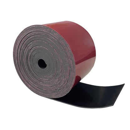 Adhesive Rubber Strips 3" Wide x 1/16" Thick x 20' Long for Cushion - size: 3" Wide x 1/16" Thick x 20' Long
