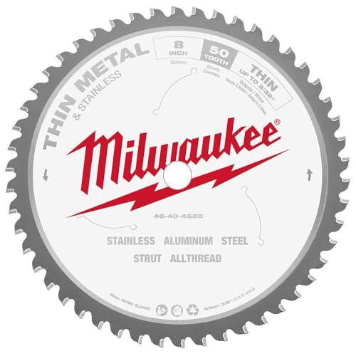 Milwaukee Electric - 8 CIRCULAR SAW METAL CUTTING 50 TEETH BLADE