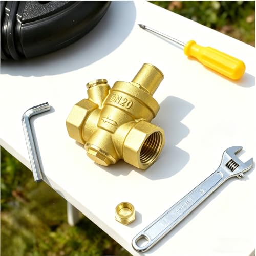 Water Pressure Reducing Valve, 3/4 Inch, 1-75 PSI - size: 0.752 Inch