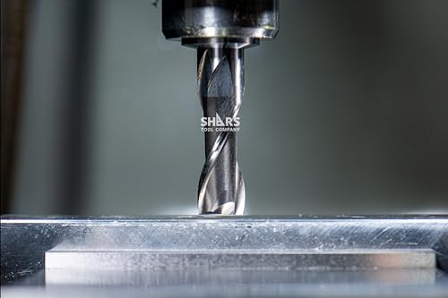 Shars 3/16" - 3/4" Uncoated Single End Mill Set 404-5910 R - size: 3/16 - 3/4", Uncoated, 20 PCS