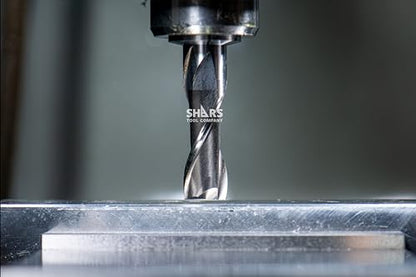 Shars 3/16" - 3/4" Uncoated Single End Mill Set 404-5910 R - size: 3/16 - 3/4", Uncoated, 20 PCS