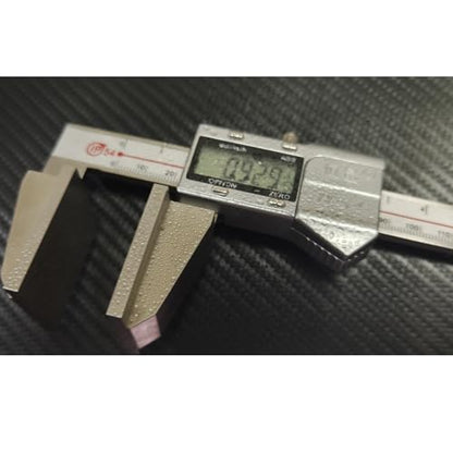 Digital Calipers with Large Measuring Faces for Wire Rope, Electronic Caliper Measuring Tool, Stainless Steel, Measuring Range 0-150mm/6 Inch, Resolution: 0.01mm (6 Inch) - size: 6 Inch