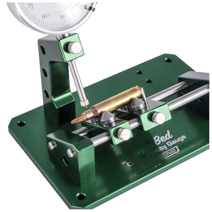 Redding Reloading Slant Bed Concentricity Gauge | Quickly Identify Excessive Case Neck and Bullet Run-Out of Your Loaded Rounds