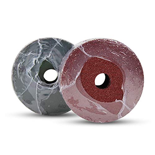 BHA 4.5" x7/8" Aluminum Oxide Resin Fiber Discs, 120 Grit - 25 Pack - size: 120 Grit