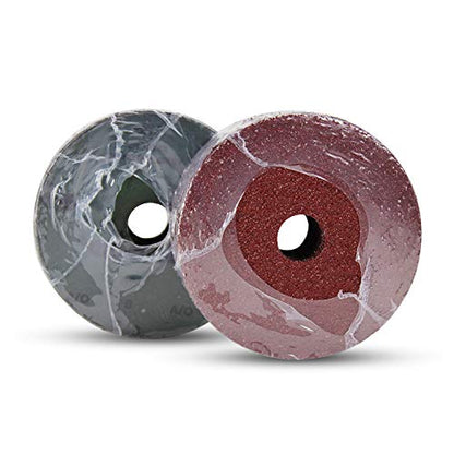 BHA 4.5" x7/8" Aluminum Oxide Resin Fiber Discs, 24 Grit - 25 Pack - size: 24 Grit
