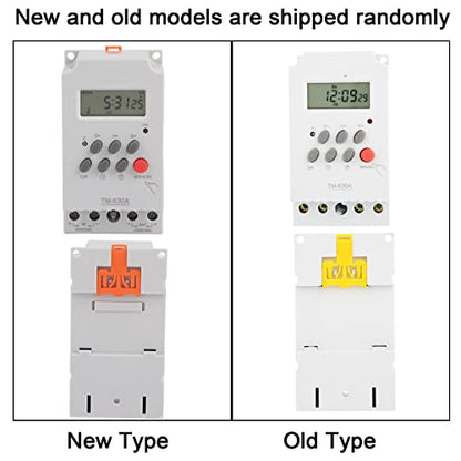 Programmable Timer Relay 12V DC, 24/7 LCD 17 On/Off