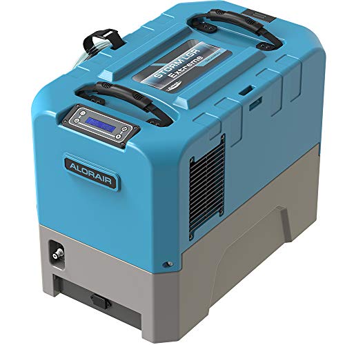 ALORAIR 180 PPD Commercial Dehumidifier with Pump, 6-Year Limited Warranty - color: Blue