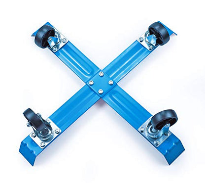 LIBRA 55 Gallon Foldable Drum Dolly with Swivel Wheel Casters