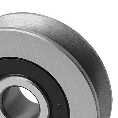 U Groove Ball Bearing Pulley | 12mm Bore | 50mm OD | 13mm Thickness