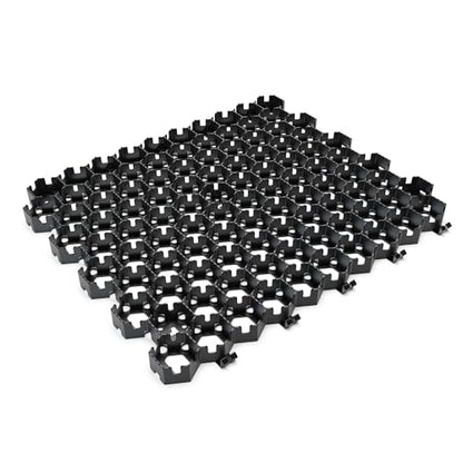 Standartpark Vodaland Permeable Pavers - HexPave Grass & Gravel Permeable Paver System - 100% Recycled PPE Plastic Pavers, Handles 27,000 lbs, 1" Depth, 325 s.f / 110 Units - size: 325 Sq Ft