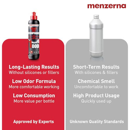 menzerna Heavy Cut Compound 1000 I Abrasive Polishing Compound I 16 fl oz - color: Heavy Cut 1000 (16oz)
