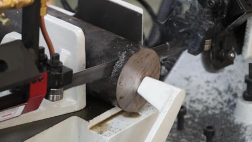 Metal Band Saw, 10 in Round, KAKA INDUSTRIAL BS-1018R - style: 10 Inch Swivel Head Mitering Horizontal Bandsaw