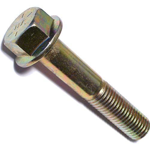 Hard-to-Find Fastener 014973240776 Grade 8 Coarse Hex Flange Bolts, 3/4-10 x 4, Piece-10 - size: 3/4-10 x 4"