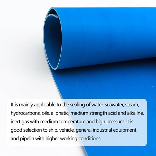 Gasket Making Material Paper Sheet High Temp Pressure Chemical Grade - style: 4 pcs, Mixed