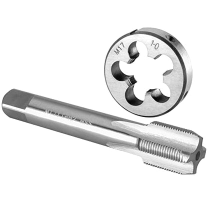 Burkit M17 X 1 Tap and Die Set Right Hand
