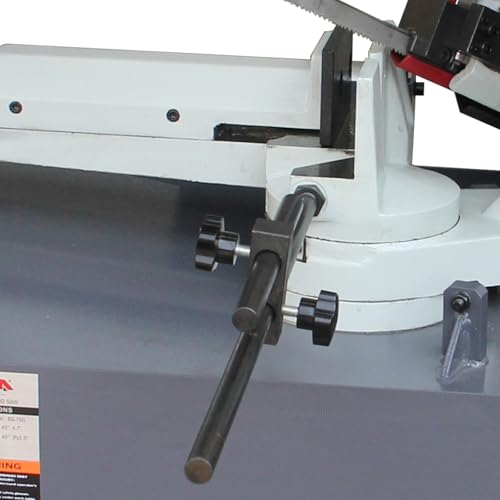 KAKA INDUSTRIAL BS-75G Metal Band Saw, 7.8 x 4.7 in Miter - style: 7.8"x4.7" Swivel Head