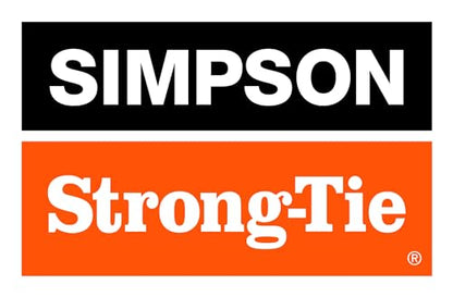 Simpson Strong-Tie HL37GPC 3" x 7" Heavy Angle with Gussett Powder Coated Black