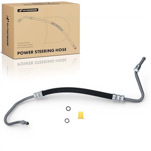 A-Premium Power Steering Pressure Hose Line Assembly, Pump to Gear/Rack