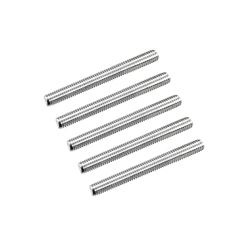 MECCANIXITY Fully Threaded Rod M5 x 45mm 0.8mm Thread Pitch 304 Stainless Steel Right Hand Threaded Rods Bar Studs 5 Pack - size: M5 x 45mm