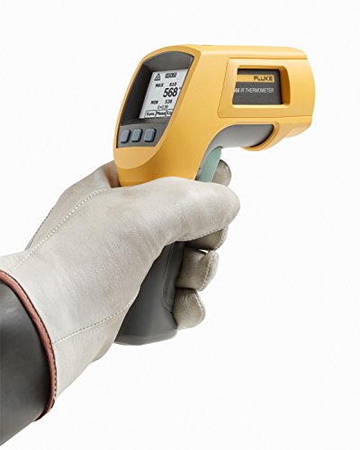 Fluke 568 Dual Infrared Thermometer, -40 to +1472 Degree F Range, Contact/Non Contact - style: Standard