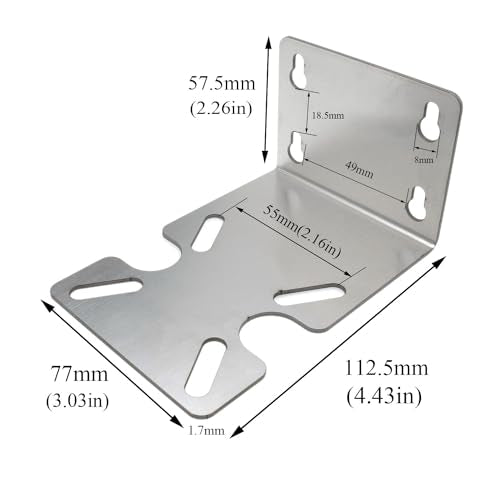 Stainless Steel Water Filter Housing Bracket with Screw