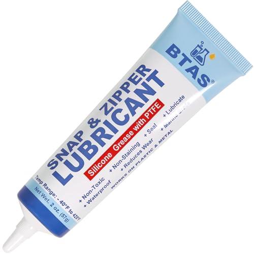 BTAS Zipper Lubricant for Plastic and Metal Zippers Marine Grade 2oz - size: Zipper Lubricant 2 oz