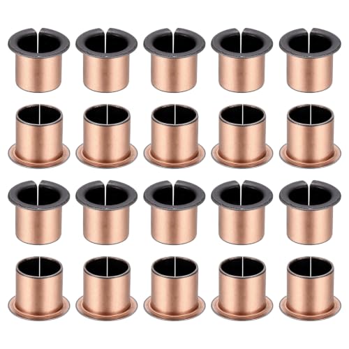 uxcell 40Pcs Flanged Sleeve Bearing, 14mm Bore x 16mm OD x 16mm Length - size: 14×16×16mm