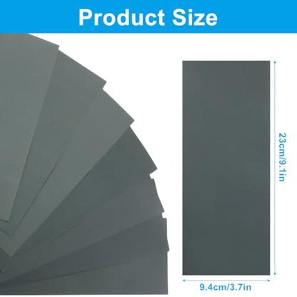 14 Pcs Sandpaper Assortment, 9x3.6 Inch