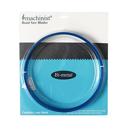 Imachinist S931224 M42 Bi-Metal 93" Long, 1/2" Wide, 24TPI Bandsaw Blades - size: 24TPI